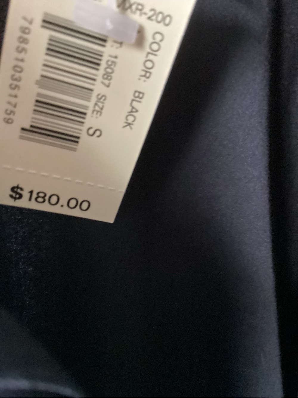 Max Studio Black Ruffle-Front Button Down Shirt - Picture 2 of 3